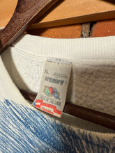 Load image into Gallery viewer, Vintage 90s Cropped Penn State All Over Print Sweatshirt (L)