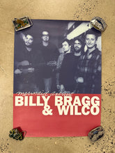 Load image into Gallery viewer, Vintage Billy Bragg and Wilco Music Promo Poster (18x23