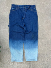 Load image into Gallery viewer, Y2K Koman Raw Denim Baggy Jeans (37x33)