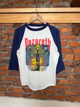 Load image into Gallery viewer, Vintage 80s Nazareth Concert Raglan T-Shirt (S/M)