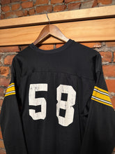 Load image into Gallery viewer, Vintage Early 80s Jack Lambert Steelers Jersey/T-Shirt (S)