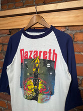 Load image into Gallery viewer, Vintage 80s Nazareth Concert Raglan T-Shirt (S/M)
