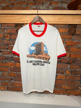 Load image into Gallery viewer, Vintage 80s Hospital Ringer T-Shirt (M/L)