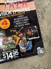 Load image into Gallery viewer, Vintage Star Trek Television Episodes Promotional Poster (23x32)