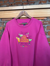 Load image into Gallery viewer, Vintage Pink Big Dogs It’s 5 O’clock Somewhere Crewneck (M)