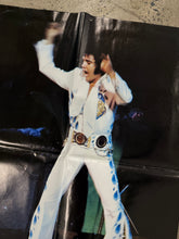 Load image into Gallery viewer, Vintage Elvis On Stage Poster (17.5x23.5)
