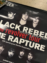 Load image into Gallery viewer, 2000s Black Rebel Motorcycle Club Tour Poster (18x24)