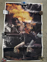 Load image into Gallery viewer, Vintage Kiss Ace Frehley Fire Poster (22x34)