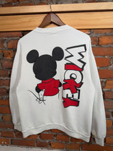 Load image into Gallery viewer, Vintage Mickey Mouse Double Sided Crewneck (S)