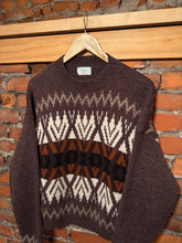 Load image into Gallery viewer, Vintage Benetton Shetland Wool Pattern Sweater (WM)