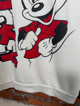 Load image into Gallery viewer, Vintage Mickey Mouse Double Sided Crewneck (S)