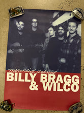 Load image into Gallery viewer, Vintage Billy Bragg and Wilco Music Promo Poster (18x23