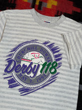 Load image into Gallery viewer, Vintage 1992 Kentucky Derby Striped Shirt (M/L)