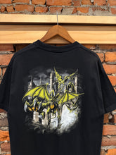 Load image into Gallery viewer, Vintage Top Heavy Realm of Fire Double Sided Dragon T Shirt (L)