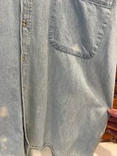 Load image into Gallery viewer, Vintage Distressed 1998 Clint Black Concert Denim Shirt (XL)