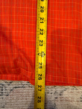 Load image into Gallery viewer, True Vintage Red Striped Loop Collar Button Up Shirt (M)