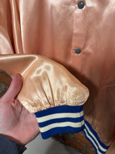 Load image into Gallery viewer, Vintage 80s Cowboys OKC Bar Satin Jacket (XL)
