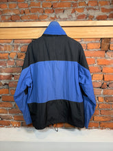 Load image into Gallery viewer, Vintage St Johns Bay Black and Blue Jacket (M)