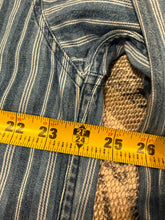 Load image into Gallery viewer, Vintage LL Bean Striped Blue Button Down Shirt (L Tall)