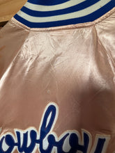 Load image into Gallery viewer, Vintage 80s Cowboys OKC Bar Satin Jacket (XL)