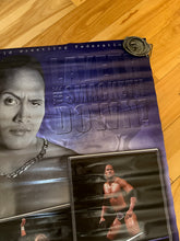 Load image into Gallery viewer, Vintage The Rock WWF Poster (22x34.5)
