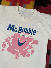 Load image into Gallery viewer, True Vintage Mr. Bubble Double Sided Shirt (16x23.5)