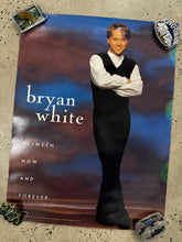 Load image into Gallery viewer, Vintage 1996 Bryan White Between Now and Forever Album Poster (18x24)