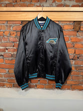 Load image into Gallery viewer, Vintage Jacksonville Jaguars Satin Jacket (L)