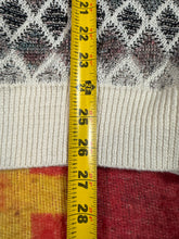 Load image into Gallery viewer, Vintage Cream Pattern Sweater (2XL)
