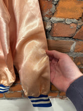 Load image into Gallery viewer, Vintage 80s Cowboys OKC Bar Satin Jacket (XL)