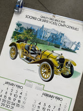 Load image into Gallery viewer, Vintage 1980 General Tire Calendar (17x26.5inch)(Missing Pages)