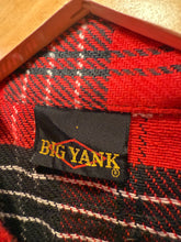 Load image into Gallery viewer, Vintage 80s Big Yank Red Heavyweight Flannel Shirt (L)