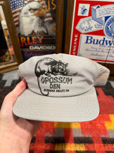 Load image into Gallery viewer, Vintage 80s Opossum Den Trucker Hat