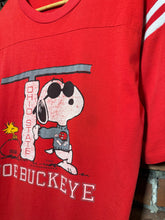 Load image into Gallery viewer, Vintage 80s Snoopy Joe Buckeye Ohio State Tee (L)