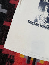 Load image into Gallery viewer, Vintage 1998 Kurt Angle Wrestling Tournament Shirt (M)