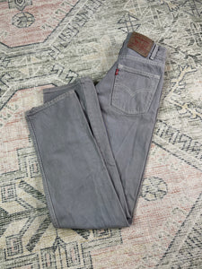Vintage 90s Grey Levi’s 505 Jeans  (30x33)
