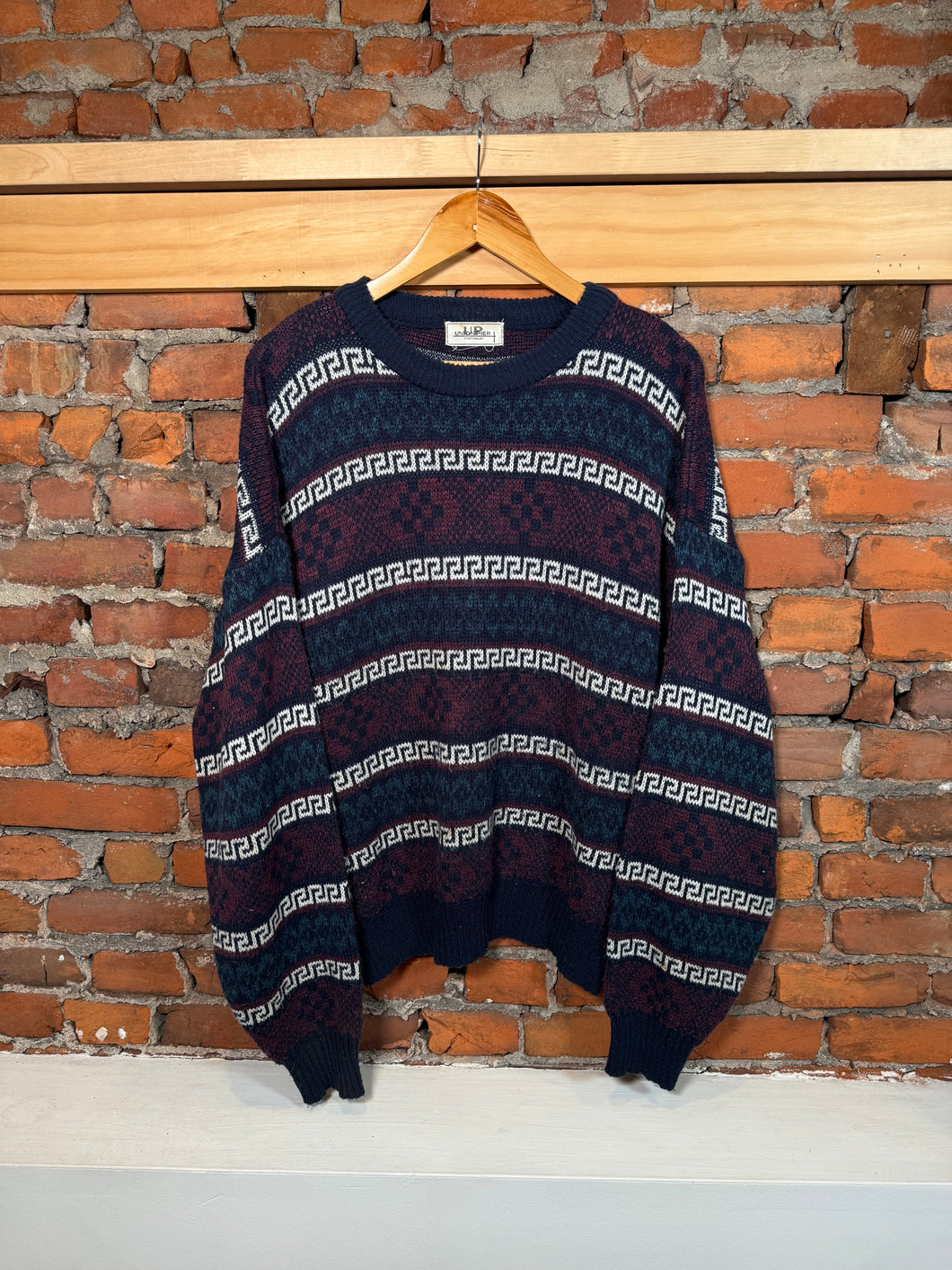 Vintage Union Pier Striped Sweater (XL)
