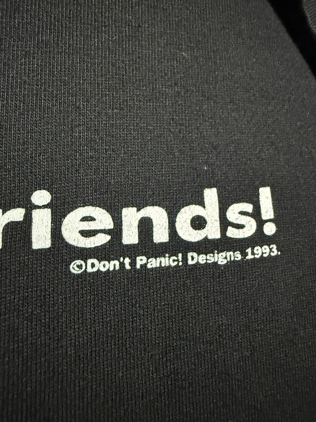 Vintage 1993 F*** You I Have Enough Friends! T-Shirt (XL)
