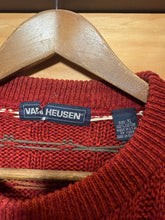 Load image into Gallery viewer, Vintage Van Heusen Red Pattern Knit Sweater (XL)
