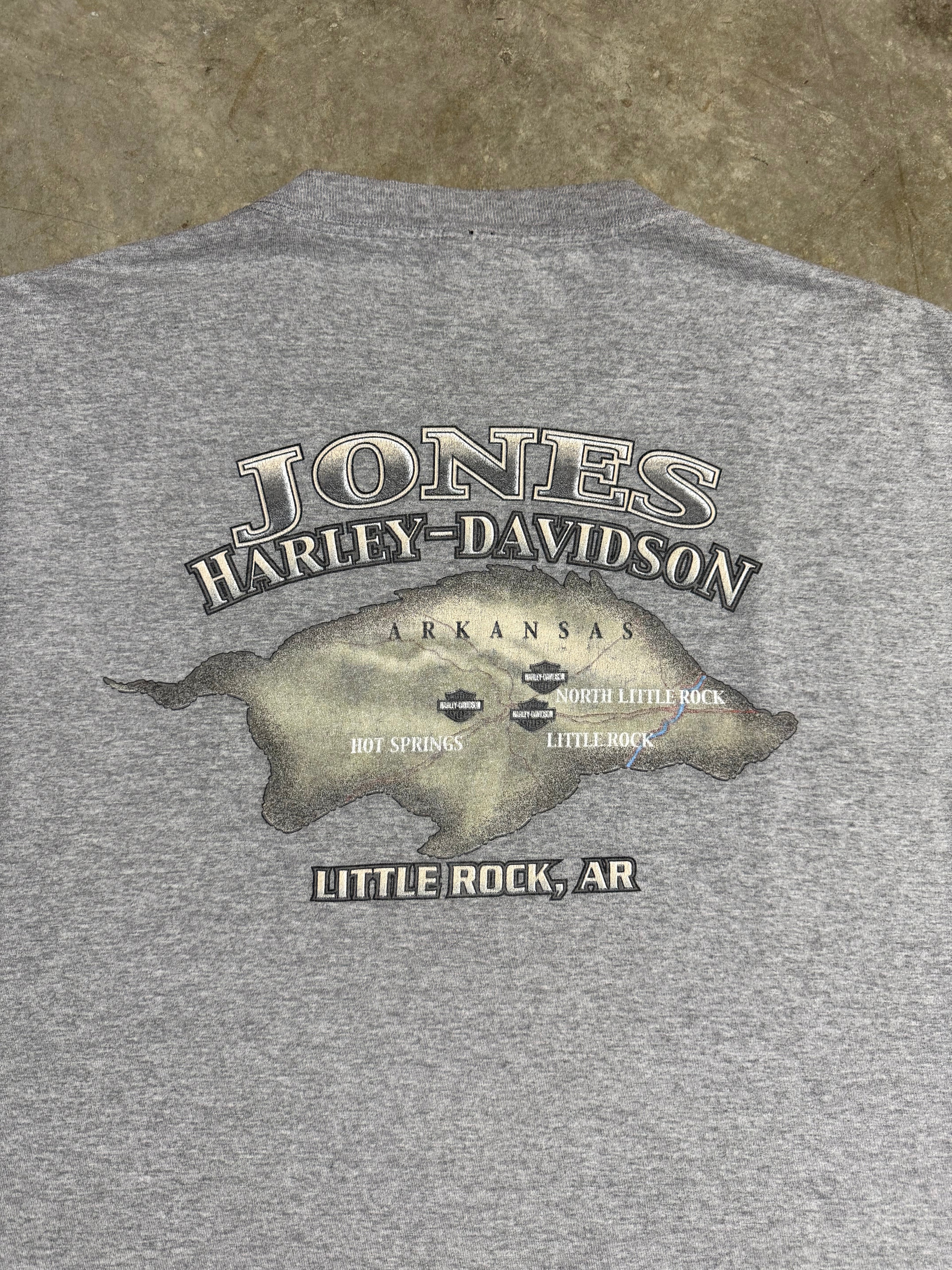 Lot of 2 Vintage Distressed Harley/Biker Shirts (3XL)