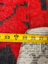Load image into Gallery viewer, Vintage 80s Bergamo Red And Black Sweater (WXL)
