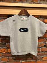 Load image into Gallery viewer, Vintage Distressed Youth Nike Cutoff Sweatshirt (Youth S 8)
