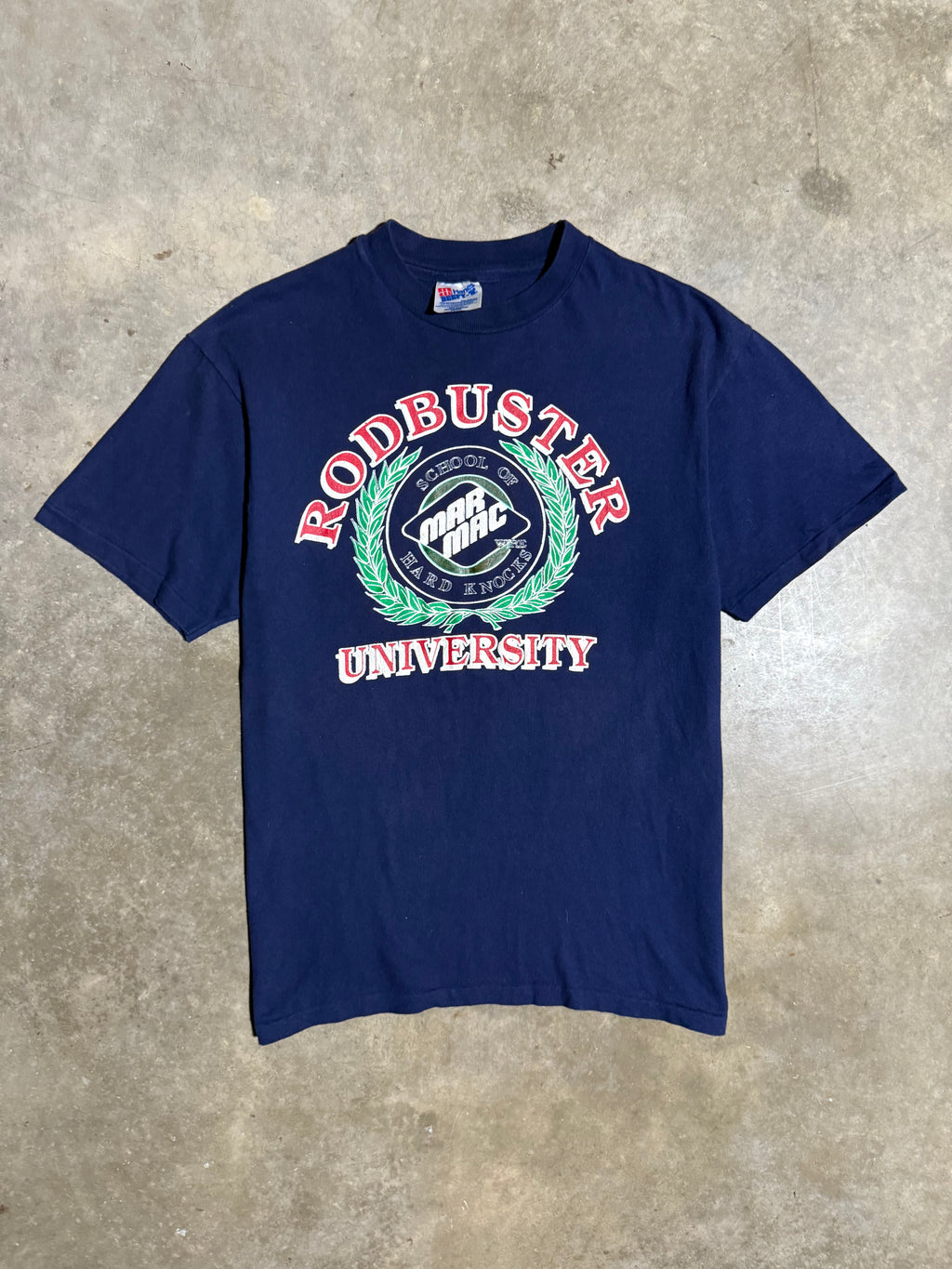 Vintage 90s Mar Mac Rodbuster University T-Shirt (S)