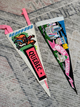 Load image into Gallery viewer, Lot of 2 Vintage Canada Pennants
