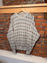 Load image into Gallery viewer, Vintage St Johns Bay Gray Knit Sweater (XL)

