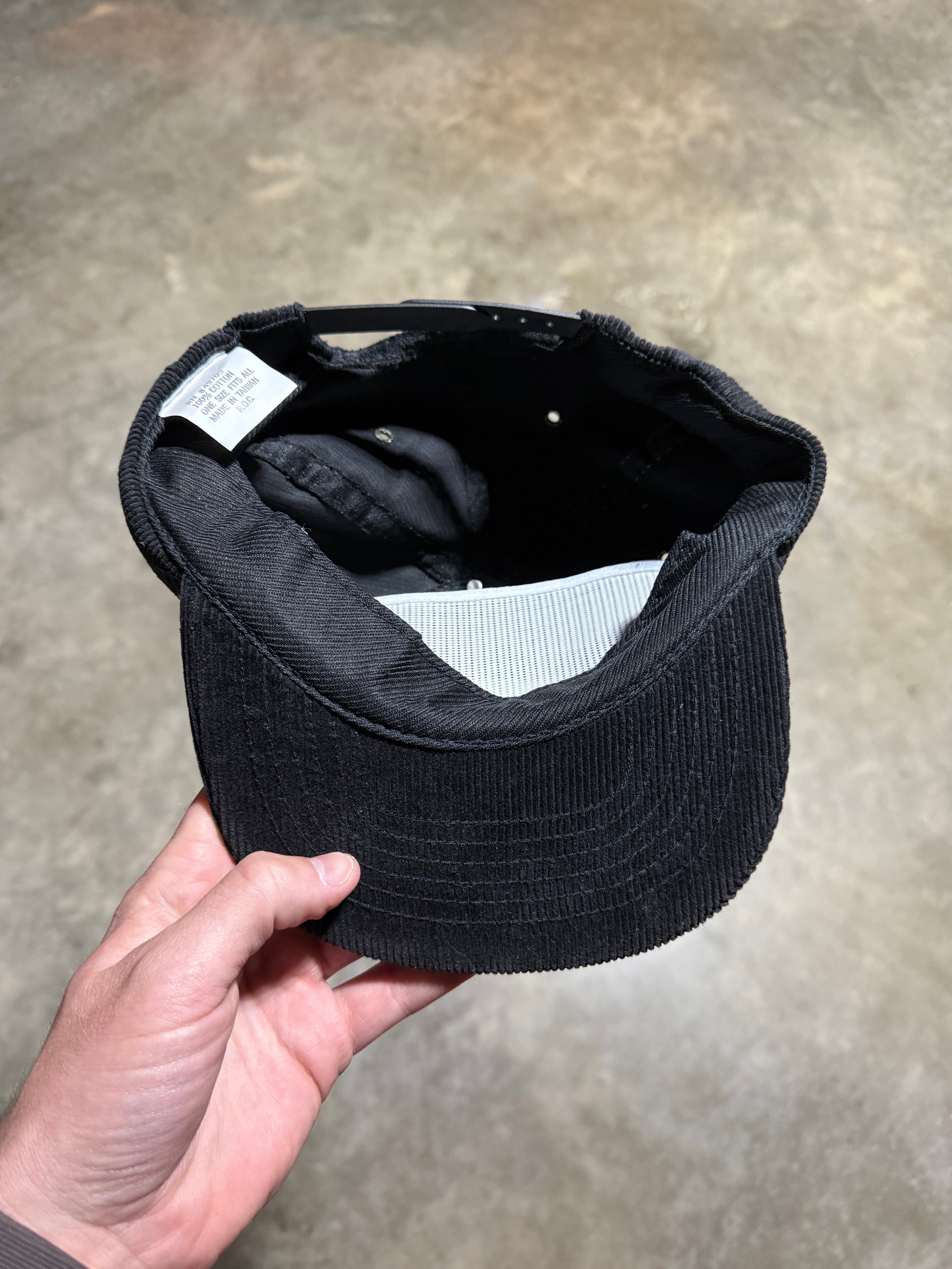 Vintage Corduroy Salem Cigs Snapback Hat