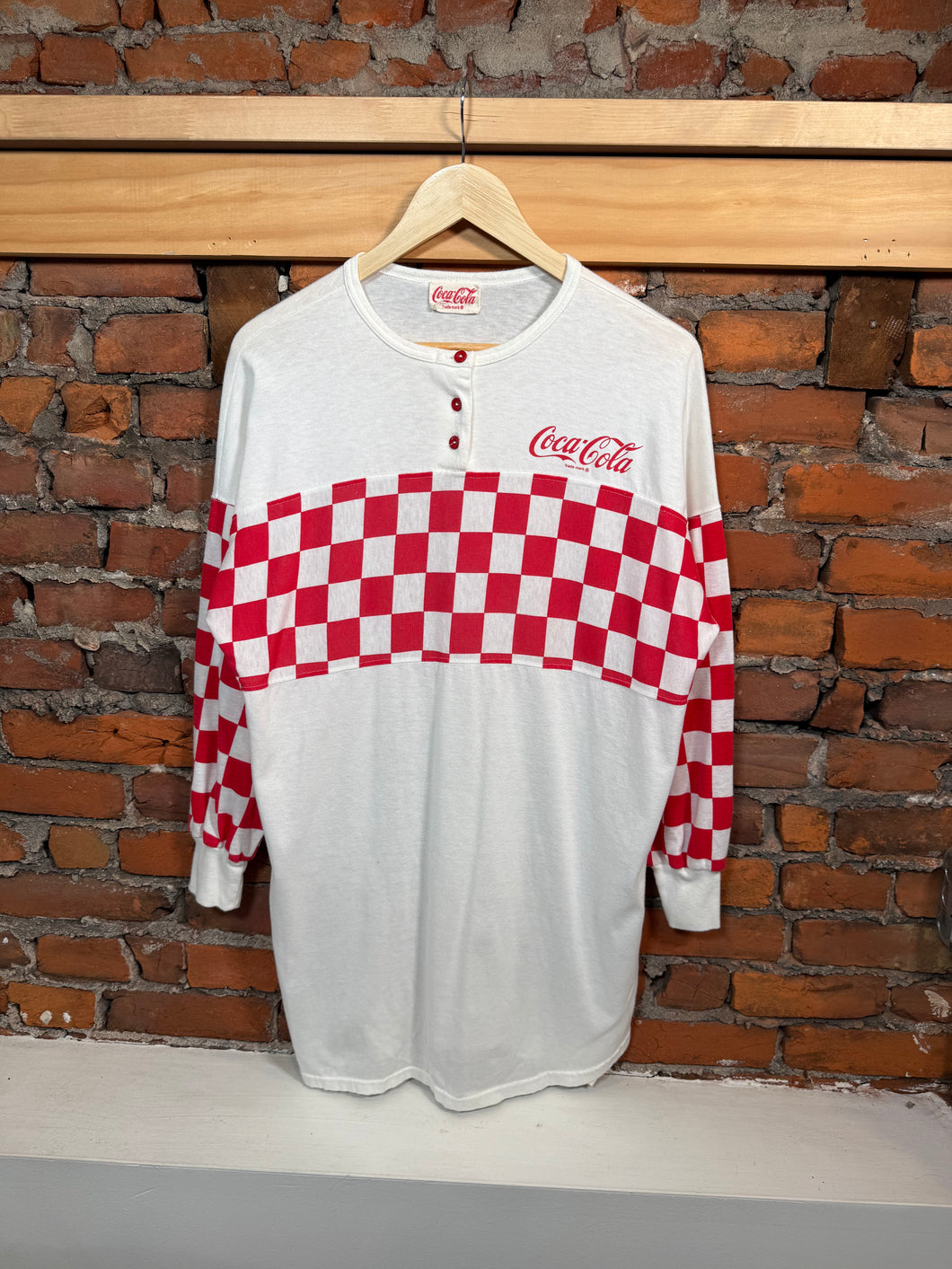 Vintage 80s Coca Cola Longsleeve (M)
