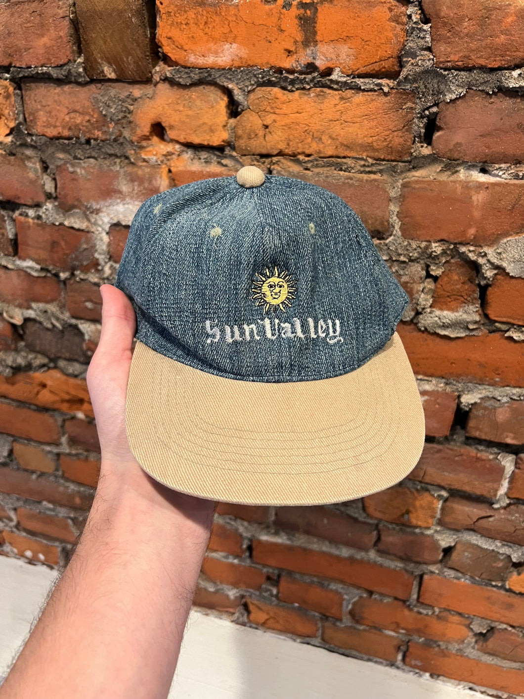 Vintage Sun Valley Denim Hat