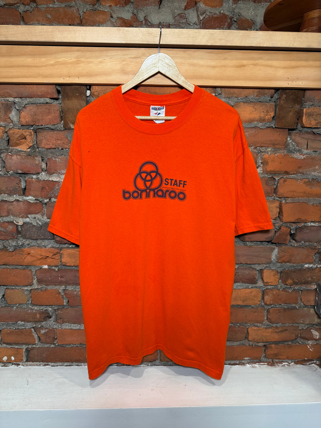 Vintage 2004 Bonnaroo Music Festival Staff Tee (XL)