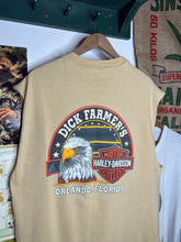 Load image into Gallery viewer, Vintage Duck Farmers Harley Davidson Cutoff Tee (XL)
